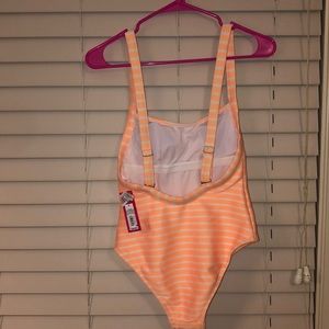 Xhilaration Swim - Yellow Stripped Bathing Suit Xhilaration Swim - Yellow Stripped Bathing Suit